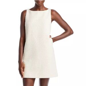 NWT- never worn. Cream/white tweed, tags on.